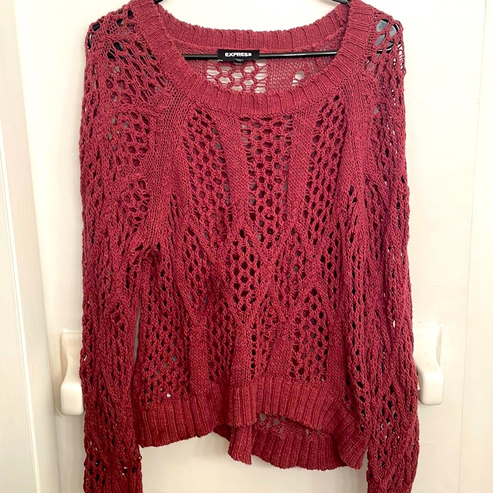 Crochet sweater